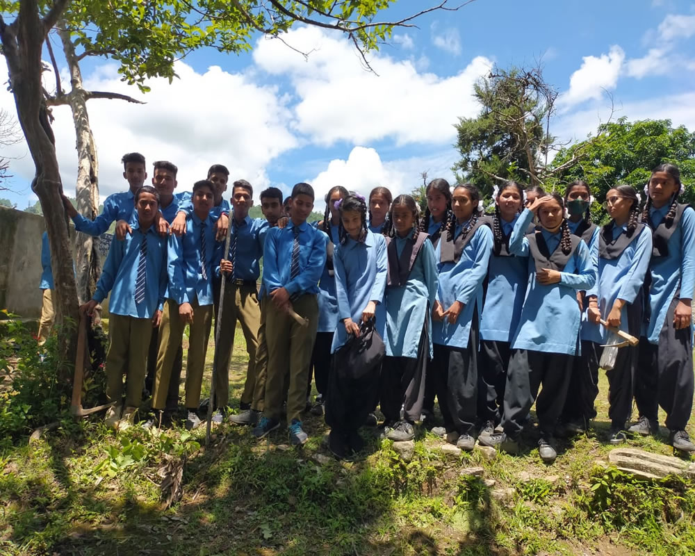 Swachhta and plantation